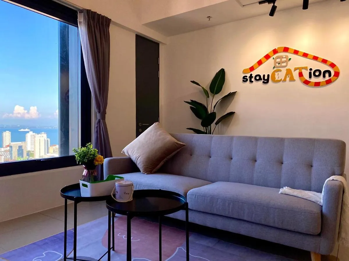Apartamento Tropicana 218 Macalister Sea & City View By Staycation Homestay George Town