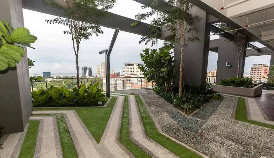 Apartamento Tropicana 218 Macalister Sea & City View By Staycation Homestay George Town Malásia